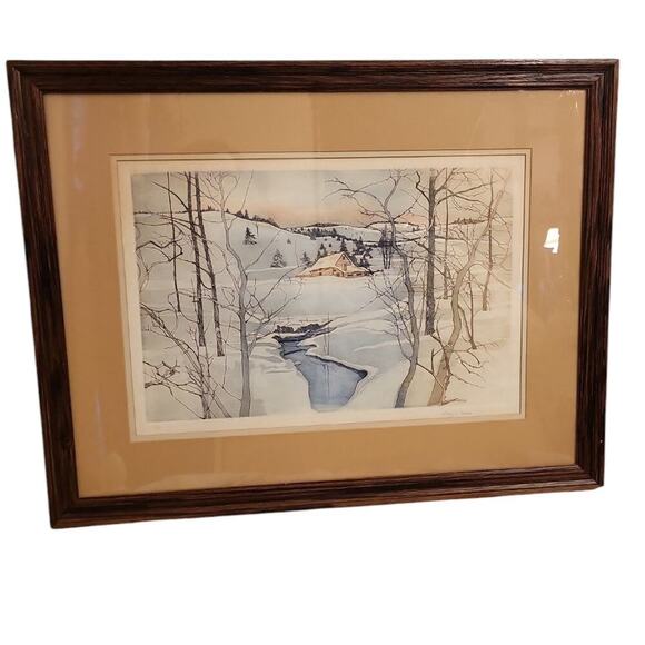 Polly Chase American, 20th Century Frozen Winter - Picture 1 of 2